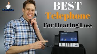 Best Landline Telephone for Hearing Loss  CapTel Captioned Telephone [upl. by Nahtonoj]