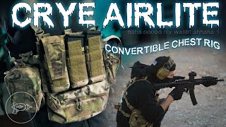 The Bottomless Nylon Money Pit 💸 Crye Precision Airlite Convertible Chest Rig Review [upl. by Jarek]