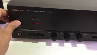 TECHNICS SU610 Class A Stereo Integrated Amplifier 2 x 30W [upl. by Adnol]