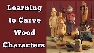 Learning to Carve Wood Characters [upl. by Anol]