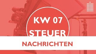 Steuernachrichten  Update 072019  Kostenlos amp schnell informiert [upl. by Amaryl997]