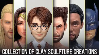 Clay Art ShowcaseHarry Potter，Wonder Woman，XMen Origins Wolverine，Thor，Batman，Black Panther！ [upl. by Aizan]