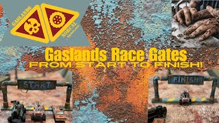 Unleashing the Creative Beast Customized Gaslands Race Gates from Scratch [upl. by Manthei627]