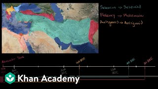 Diadochi and the Hellenistic Period  World History  Khan Academy [upl. by Nailimixam]