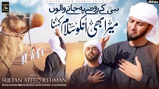 New Super Hit Naat 2023  Nabi Ke Roza Pe Jany Walo  Sultan Ateeq Rehman amp Safeer Maqsood [upl. by Slavin]