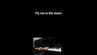 Fly me to the moon  Astrud Gilberto Piano Karaoke Lyrics [upl. by Hymie]