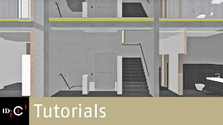 ARCHICAD Tutorial Treppe mit Geländer erstellen [upl. by Lertsek]