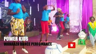 Power kids Wanaaza dance by Pr Wilson Bugembe [upl. by Enieledam]