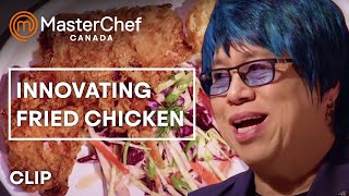 ried Chicken FaceOff  MasterChef Canada  MasterChef World [upl. by Gamin139]