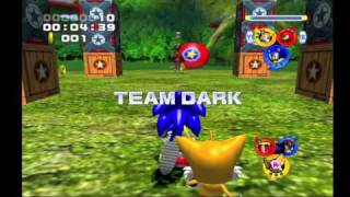 Sonic Heroes Team Sonic vs Team Dark [upl. by Otti]