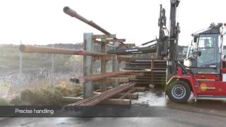 Kalmar forklift trucks  Pipe handling [upl. by Endres]