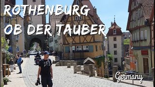 One Day In Rothenburg ob der Tauber  Germany [upl. by Aynas]