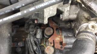 1998 Honda Civic Coolant Temperature Sensor Replacement P0118 [upl. by Thekla567]