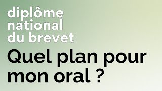 Méthodologie  construire le plan de son exposé oral DNB [upl. by Aeriel]