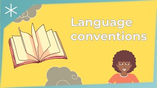 Language conventions [upl. by Ruhl]