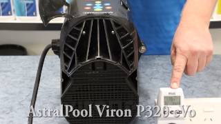 AstralPool Viron P320 eVo energy efficient pool pump [upl. by Adnovaj]