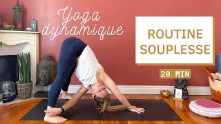 Routine quotidienne souplesse et mobilité Yoga dynamique tous niveaux [upl. by Luby467]