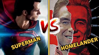 Superman Vs Homelander Fight Comparison [upl. by Ellenwahs538]