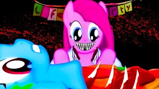 SCARY MY LITTLE PONY VIDEOS CUPCAKE MY LITTLE PONYEXE PINKIE PIE HORROR Pt 2 [upl. by Novart]