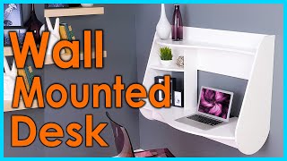 Best Wall Mounted Desk  Top 5 Wall Mounted Desk for Small Space [upl. by Neeliak]