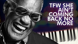 RAY CHARLES  HIT THE ROAD JACK  Piano Tutorial [upl. by Daisy108]