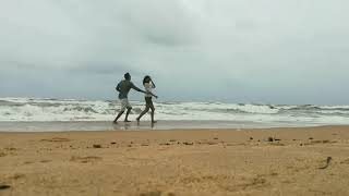 Beach couple romantic song 👫 ♥ [upl. by Nylyrehc]