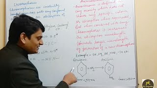 Part 4 UV Visible Spectroscopy Chromophores Auxochromes and Factors Affecting Absorption [upl. by Nahtannhoj715]