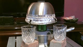 Homemade Water Distiller  DIY quotCounterTopquot Water Distiller  New Design ez DIY [upl. by Uon]