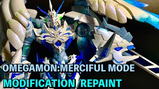 オメガモンx抗体を改造、リペイントしてマーシフルモードに進化させてみた。Figurerise Standard Amplified OMEGAMON Anti Body [upl. by Wager358]