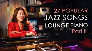 2 Hours Lounge Piano Background 27 Jazz Songs by Sangah Noona Part II [upl. by Arissa]