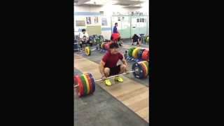 Toshiki Yamamoto dead lift 230×5 [upl. by Annirak]