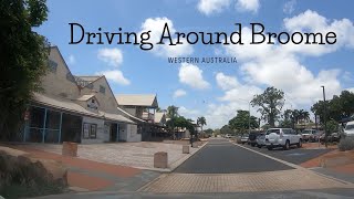 Driving Around Broome Western Australia [upl. by Kreindler8]