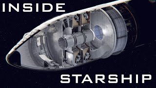 Inside SpaceX Starship  unofficial interior concept [upl. by Caesaria]