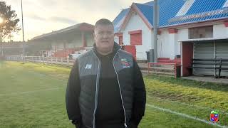 Post Match Interview  Seaham Red Star A  Jimmy Marshall 05102024 [upl. by Maillij]