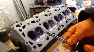 Porsche 944 Cylinder head Rebuild Tutorial [upl. by Christyna]