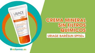 URIAGE BARIESUN Protección solar SIN alcohol  Review [upl. by Atiuqin]