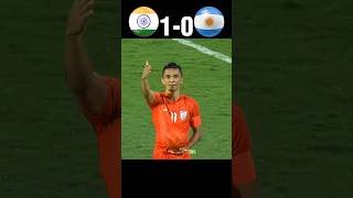 Sunil Chhetri Aura 🥶  Argentina vs India Penalty Shootout World Cup Final 2026 Imaginary football [upl. by Harihat]