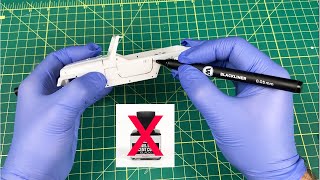 Super Easy Panel Line Technique For Model Kits [upl. by Eelyah]