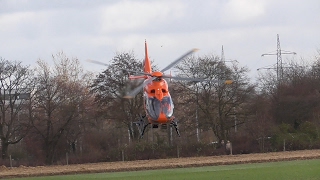 Spektakulärer Start vom Christoph 9 Großeinsatz der Feuerwehr Ratingen [upl. by Lilias]