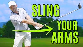 My Best Advice For Senior Golfers  Create Speed With Your Arms [upl. by Oirromed510]