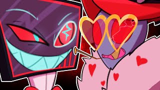 3 INTENSE VOX X VALENTINO COMICS Hazbin Hotel Comic Dubs [upl. by Marcoux903]