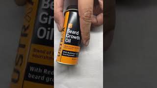 USTRAA BEARD GROWTH OIL UNBOXING [upl. by Beale388]