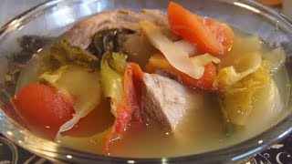 Easy Chinese Soup Salted Vegetable Duck Soup 咸菜鸭汤 Chinese Hokkien Recipe [upl. by Akcimehs543]