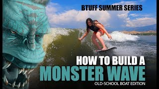 BUILD A MONSTER WAKE SURF WAVE 20  ANY BOAT  MALIBU VLX USED [upl. by Artinad295]