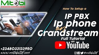 How To Configure Grandstream IP PBX And Setup [upl. by Dougal]