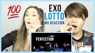 EXO  LOTTO MV REACTION [upl. by Airitac]