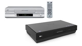 MultiSystem VCR  LG HD SuperBlue Player [upl. by Eoj]