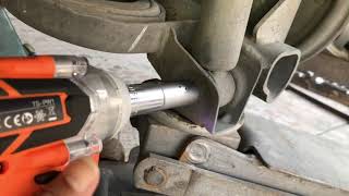 Chevrolet spark shock absorber replacement [upl. by Cissie559]