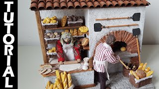 💡 TUTORIAL Pastaia con mattarello mentre tira la pasta 🍝 2° parte ⚙️ Presepe meccanico [upl. by Naujled137]