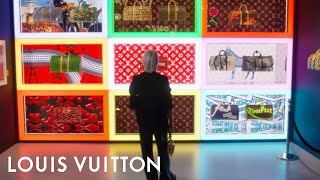 Felix at the LV DREAM Exhibition  LOUIS VUITTON [upl. by Cromwell]